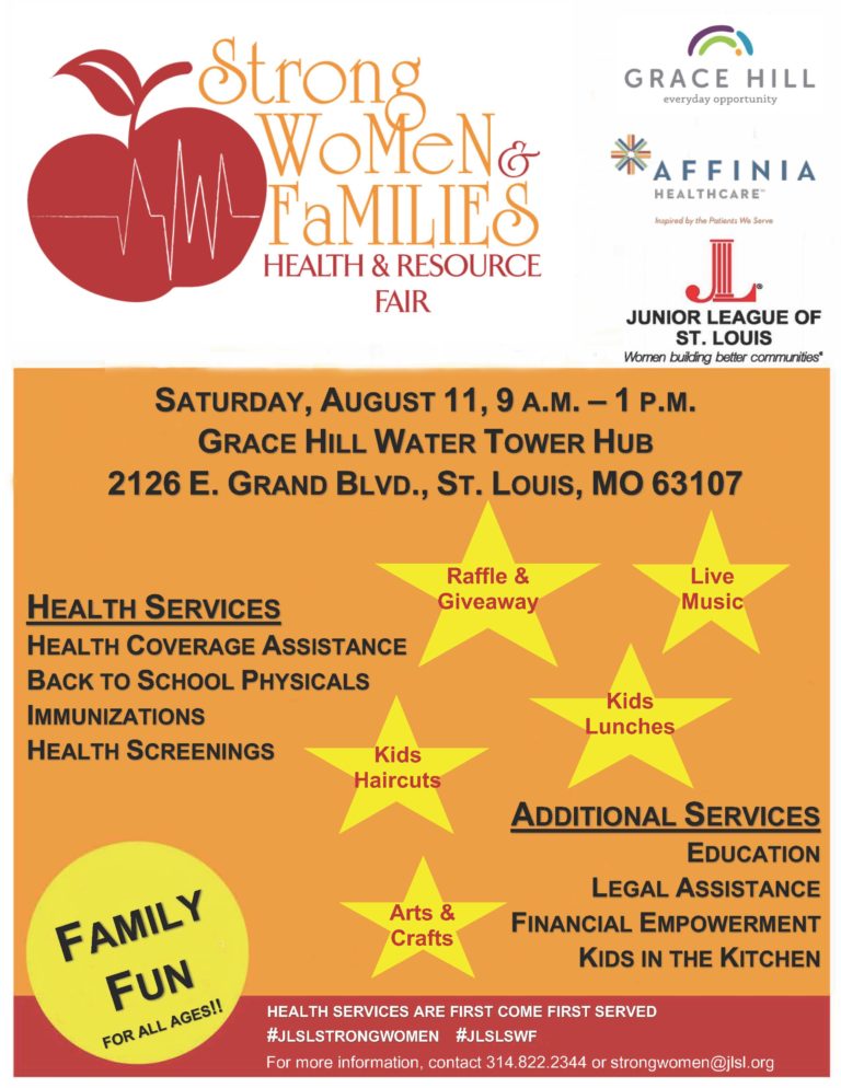 9th Annual Strong Women & Families Health & Resource Fair | Junior ...